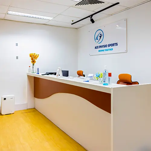 Ace Physio Sports physiotherapy clinic in Singapore providing expert rehabilitation and sports injury treatment for neck, back, and joint pain