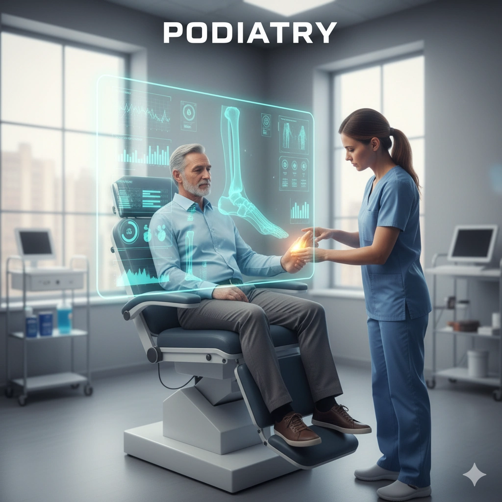 Podiatry physiotherapy treatment for foot and ankle pain at Ace Physio Sports Singapore