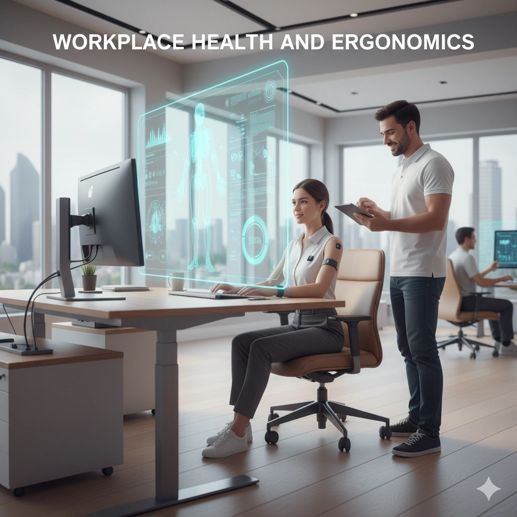 Workplace health and ergonomics physiotherapy session at Ace Physio Sports Singapore
